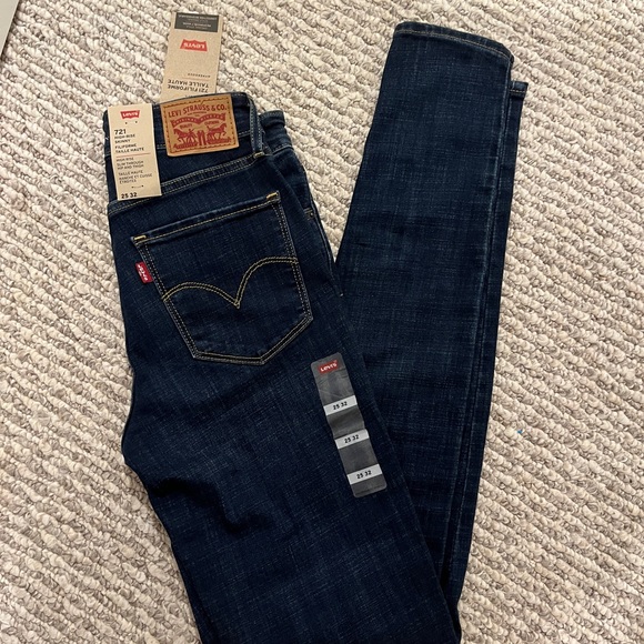 LEVIS brand new high-rise skinny jeans 721 - Picture 1 of 6
